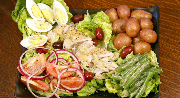 Walleye Salad Nicoise
