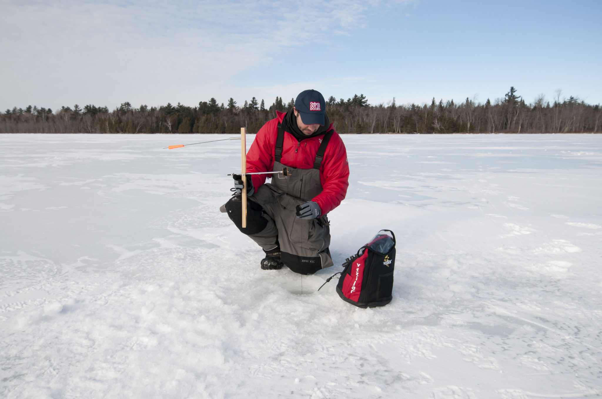 How to make ice-fishing tip-ups  Ice fishing tip ups, Ice fishing, Ice fishing  tips