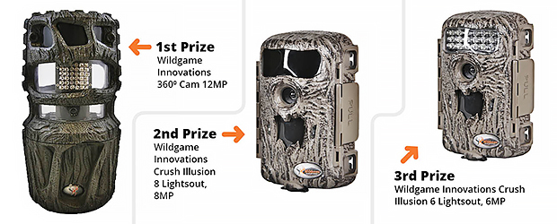 Trail cam prizes