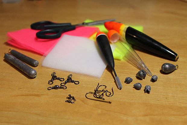 pre-tying spawn sacs