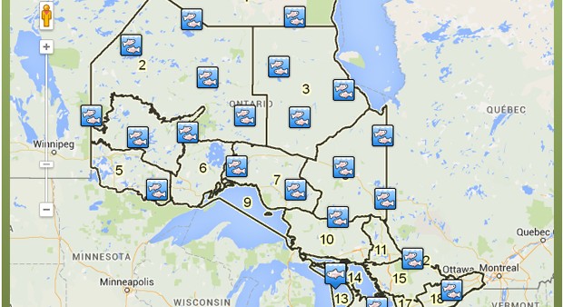 Fishing maps best sale