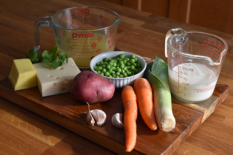 fish pies - ingredients