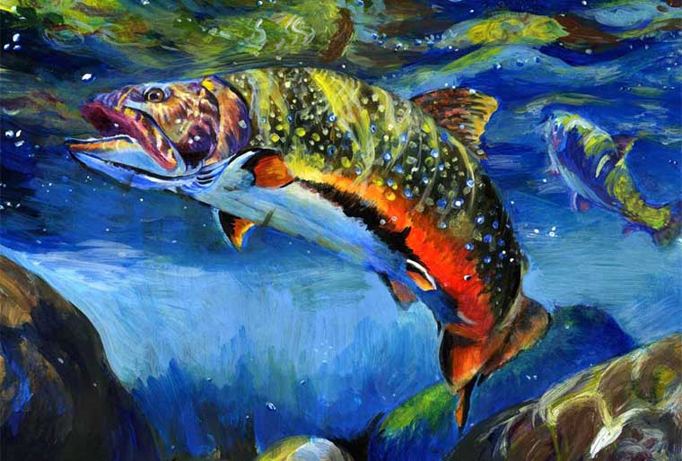 artists fish
