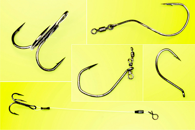 5 walleye hooks