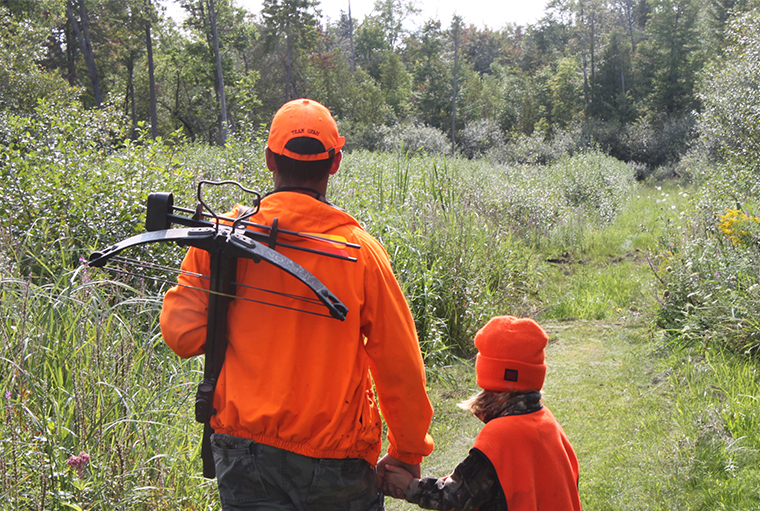 kids hunting